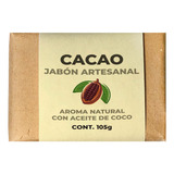 Jabón Artesanal De Cacao 105g (10 Pzas)