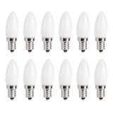 10 Minibombillas Led E12 Para Candelabro, 1,5 W, 230 V, Luz