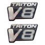 Emblemas Camion Ford Triton V8 El Par Ford E-350