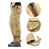 Pantalones Tácticos Militares 8 Bolsas Comando De Seguridad