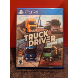 Jogo Ps4 Truck Driver Português Midia Fisica Perfeito Estado