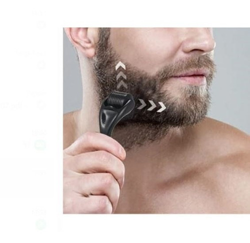 Kit 3 Dermaroller 540 Agulha 0,5mm Cresce Barba E Cabelo