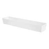 Organizador De Cajones Rubbermaid Blanco, 15x3x2