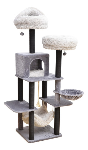 Torre Para Gatos Cat Tree Catry Babylon Con Hamaca Y Rascado