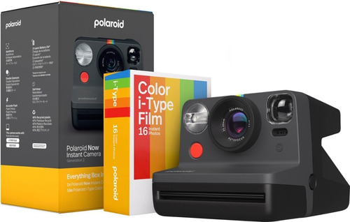 Polaroid Now Instant Film Camera Bundle Generation 2
