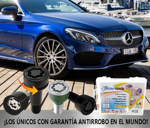 Birlos Seguridad Mercedes Clase C Amg C 63 Envío Gratis!!