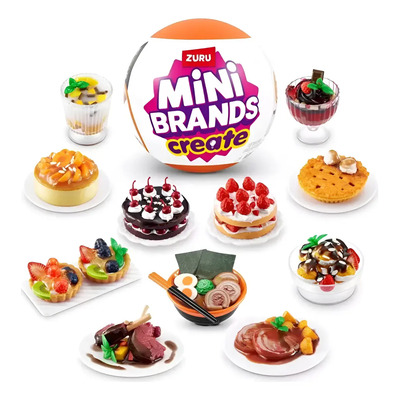 Mini Brands Create 1 Capsula Master Chef 5 Sorpresas | Envío gratis