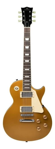 Guitarra Elétrica Michael Lp Michael Strike Gm750n Gold