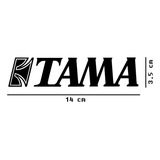 Tama Drums Bateria Logo Sticker Vinil 2 Pzs $135 Mikegamesmx