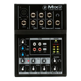 Mesa De Som Mackie Mix5 Phantom Power 48v 5 Canais 4.8v