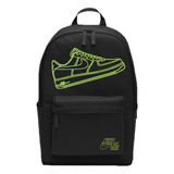 Mochila Nike Air Force One Heritage 2.0 Color Negro