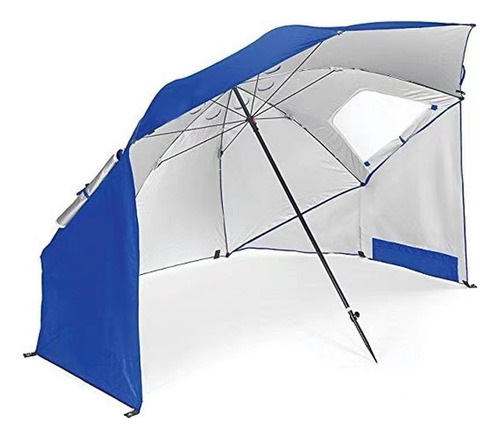 Sombrilla Carpa Quitasol Uv Camping O Playa Con Funda, 2.4m