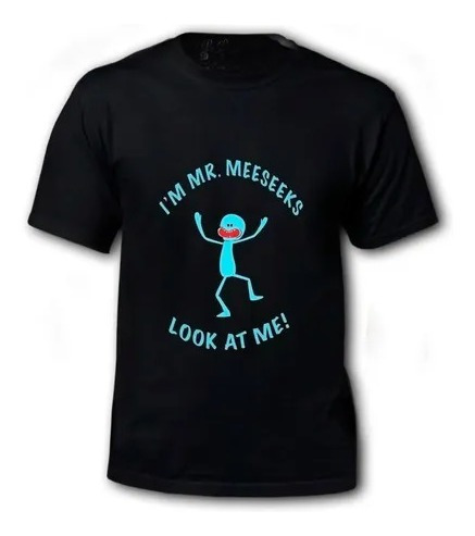 Polera De Rick And Morty - I Am Meeseeks Jj