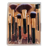 Set 9 Brochas Maquillaje Profesional Nine Beauty Pincel 