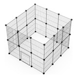 Pet Playpen Langxun Diy, Animal Pequeño Con Puerta, Capacida