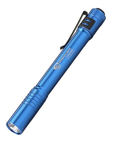 Linterna De Mano Streamlight Stylus Pro Led De Bolsillo Color De La Linterna Azul Color De La Luz Blanca