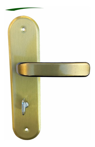 Fechadura Para Porta Banheiro Stilo Alavanca Bronze Mgm Cor Dourado-escuro