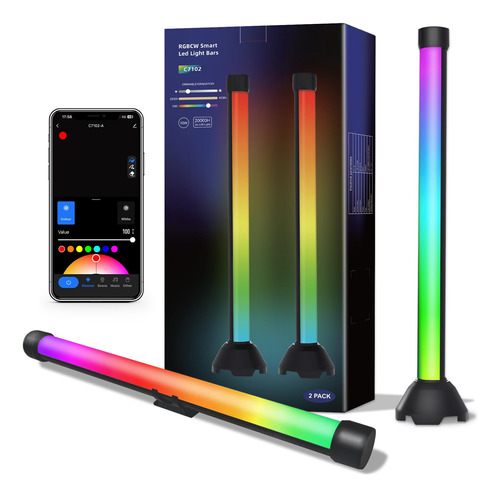 Appeck Barras De Luz Rgb Inteligentes, Luces De Juegos Con M