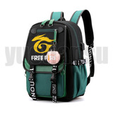 Jogo Angelical Free Fire Usb Charging Mochila Garena Clothe