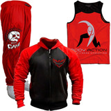 Campera Invictus Musculosa Body Action Baggie Gainz Genetic