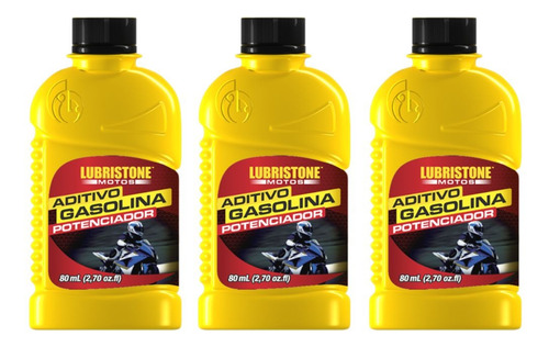 Aditivo Gasolina Potenciador Moto Lubristone 80ml