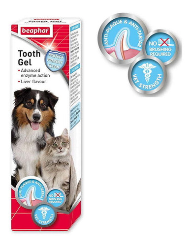 Gel Dental Para Perros Sin Necesidad De Cepillos 100g