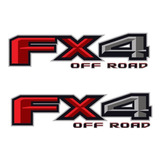 Sticker Fx4 Off Road Costado De Batea Compatible Con F150 F3