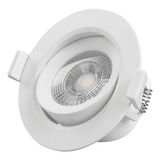 Luminária Embutir Spot Led 7w  Redondo Downlight Bivolt