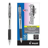 Boligrafo Pilot Pen 32210 Touch Retractil Negro C/12 /v