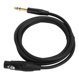 Señal Balanceada Jorindo Xlr Hembra A Conector De 1/4 Pulgad