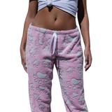 Pantalon Pijama Soft Polar Simil Peluche Luminoso