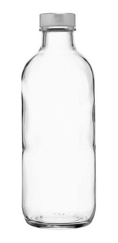 Botella Vidrio Pasabahce 500 Cc Tapa A Rosca Agua Jugo 