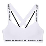 Top Deportivo Under Armour Mujer Blanco Crossback Low