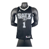 Playera Jersey San Antonio Spurs Nba City Edition Wembanyam 