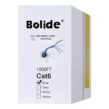 Bobina Cable Utp Cat5e, Bolide 305 Mts. Gris