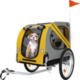 Carrito Remolque Carreola Bici Mascota Perro Mediano Grande