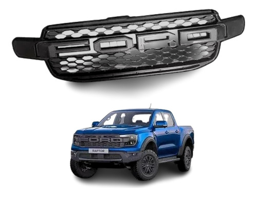 Parrilla Tipo Raptor Para Ford Ranger 2023/2024