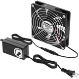 Enokay Ventilador Alimentado Por Corriente Continua De 4.724