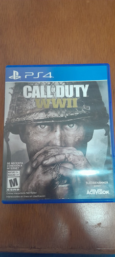 Juego De Ps4 Call Of Duty Wwii Usado