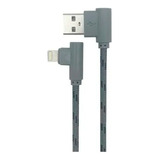 Cable Usb A Compatible iPhone Rapida 3.0 Jt Usb Mallado 1mt