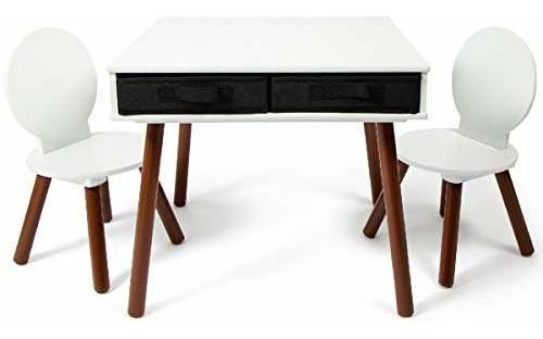 Milliard Kids Mid Century Modern Juego De Mesa Y Silla De Ma