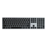 Teclado Satechi Ingles Inalámbrico Retroiluminado Space Gray