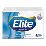 Elite Carilina Triple Hoja 10 Pack X 6 ( 60 Paquetitos )