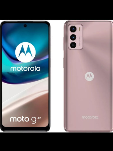 Motog42 Ram 4gb 128gb De Memoria 6,4 In. Rosa Metálico.