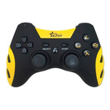 Controle Sem Fio Compatível Com Pc Ps1 Ps2 Ps3 Smash Amarelo