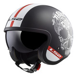 Casco Abierto Ls2 599 Spitfire Cafe Racer Cts