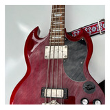 Contrabajo EpiPhone Eb-3 Sg Bass Cherry Color Burgundy 