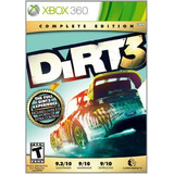 Dirt 3: Edición Completa -xbox 360