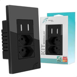 2 Tomadas Usb De Parede Universal Bivolt 2.1a 5v Celulares