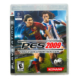Jogo Pes 09 Winning Eleven Ps3 Playstation 3 Videogame Retro